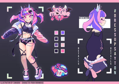 Entry for Ironmouse's Dress Up Contest