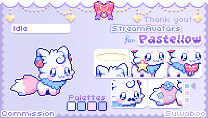 StreamAvatar commission for Pastellow