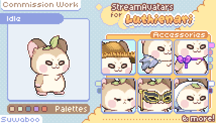StreamAvatar commission for Luthienari